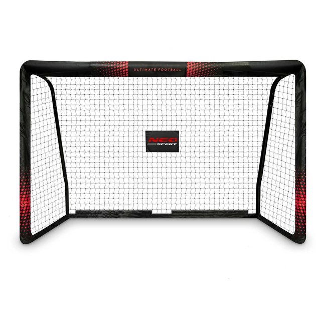 Футбольні ворота Neo Sport 180 x 120 x 60 см чорно - червоні NS-463 (5903890617714) - зображення 2
