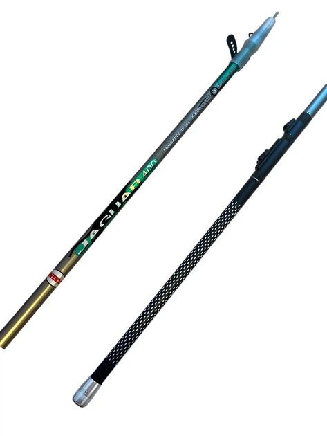 Болонське вудлище Weida JAGUAR FiberGlass 40-80г 400 + котушка з ліскою + поплав. снасть + підставка + насадка - зображення 2