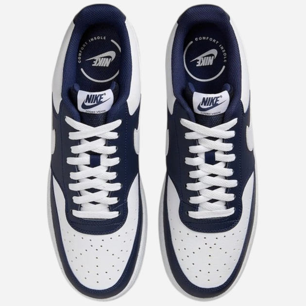 Чоловічі кеди низькі Nike Court Vision Lo HM9862-400 41 (8US) Темно-сині (197861487696) - зображення 5