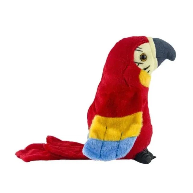 Інтерактивна іграшка електронний папуга Parrot Talking червоний - изображение 2