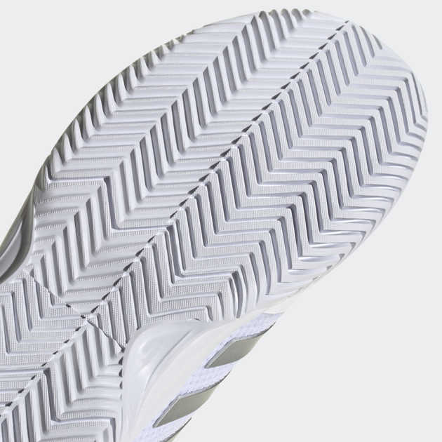 Женские кроссовки для тенниса Adidas Gamecourt 2 W HQ8476 36.5 (4UK) 22.5 см Ftwwht/Silvmt/Ftwwht (4066748165421) - Фото 7 Женские кроссовки для тенниса Adidas Gamecourt 2 W HQ8476 36.5 (4UK) 22.5 см Ftwwht/Silvmt/Ftwwht (4066748165421) - изображение 7