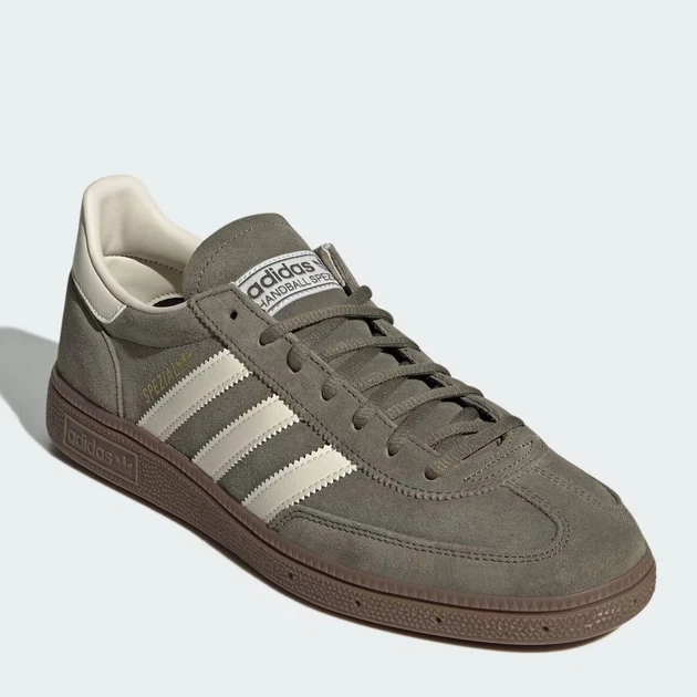 Женские кеды кожаные низкие Adidas Handball Spezial JR2121 37.5 (4.5UK) 23 см Olistr/Crewht/Gum5 (4068811352134) - изображение 2