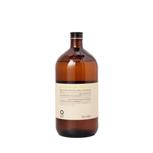 Шампунь від лупи для жирної шкіри голови OWAY Rolland Purifying Hair Bath Oily Scalps 950 мл - Фото 1 Шампунь від лупи для жирної шкіри голови OWAY Rolland Purifying Hair Bath Oily Scalps 950 мл - зображення 1