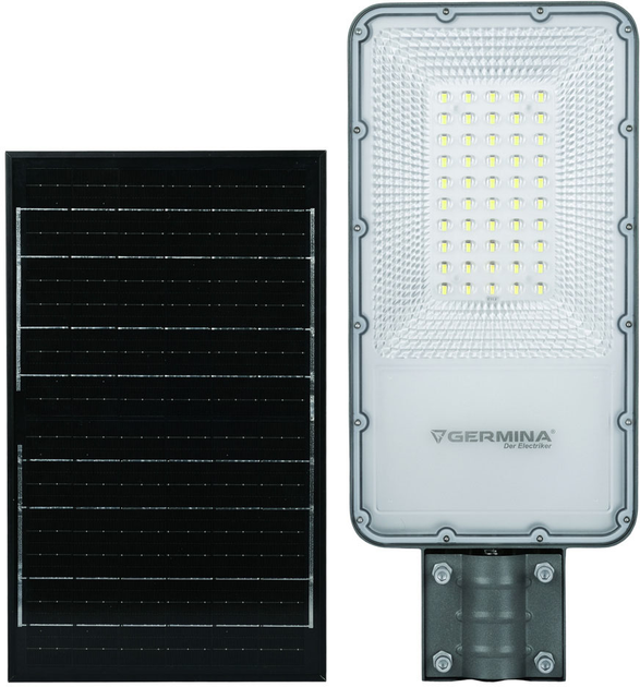 Lampa uliczna Germina GW-0113 z panelem słonecznym Scutum - obraz 2