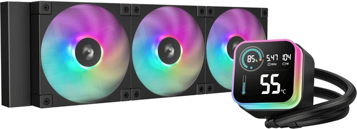 Система водяного охлаждения DeepCool LQ360 Black (R-LQ360-BKLSMW-G