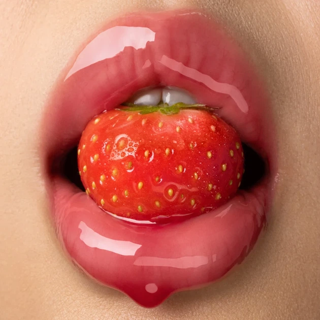 Масло для губ Gisou " Strawberry Sorbet" Honey Infused Lip Oil - изображение 2