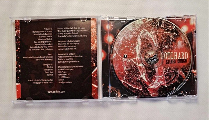 Gotthard – Stereo Crush, Audio CD (импорт, буклет) - изображение 4