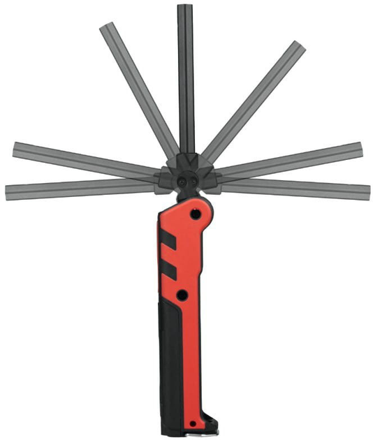 Lampa robocza Germina GW-0175 COB+LED 150+360 lm Red - obraz 10