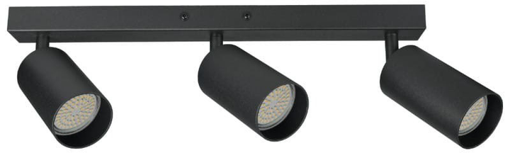 Стельовий світильник Berge MC0340 3 x GU10 Black (5903657322288) - зображення 1