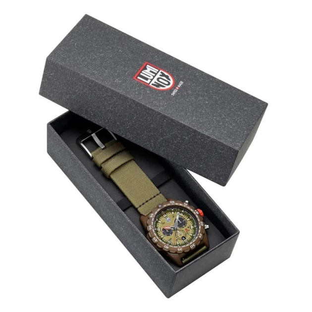 Чоловічий Спортивний Дайверський Швейцарський Наручний Годинник LUMINOX XB.3757.ECO - изображение 5
