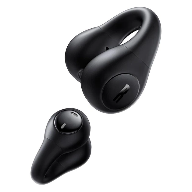 Навушники бездротові Baseus Bass 15 Clip Open-Ear True Wireless Earphones Bluetooth 5.4 з кейсом Чорний (A00079500113-00) - Фото 5 Навушники бездротові Baseus Bass 15 Clip Open-Ear True Wireless Earphones Bluetooth 5.4 з кейсом Чорний (A00079500113-00) - зображення 5
