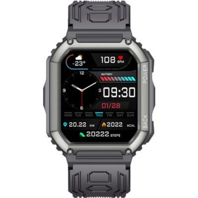Смарт-годинник Gelius GP-SW007 Black - зображення 2