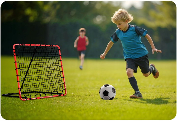 Bramka treningowa Neo Sport rebounder 120 x 120 cm NS-491 (5903890625399) - obraz 9