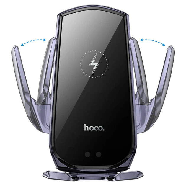Магнитный держатель для телефона HOCO CA202 Plus, Black Metal Gray - Фото 2 Магнитный держатель для телефона HOCO CA202 Plus, Black Metal Gray - изображение 2