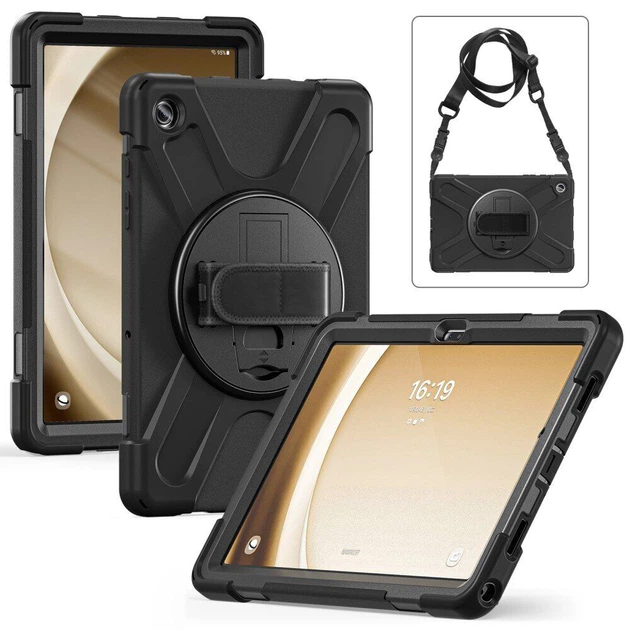 Протиударний чохол-накладка Armor Rotating Bracelet для Lenovo Tab TB311XU 10.1 з поворотним кронштейном та ременем - зображення 2