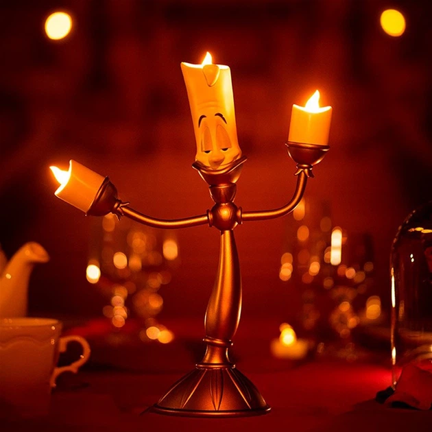 Lampa stołowa Disney Piękna i Bestia Lumiere (ABYLIG016) - obraz 6