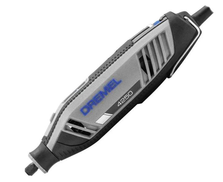 Багатофункціональний гравер Dremel 4250 Platinum+ з 6 насадками та 128 аксесуарами, у кейсі (F0134250JS) - Фото 3 Багатофункціональний гравер Dremel 4250 Platinum+ з 6 насадками та 128 аксесуарами, у кейсі (F0134250JS) - зображення 3