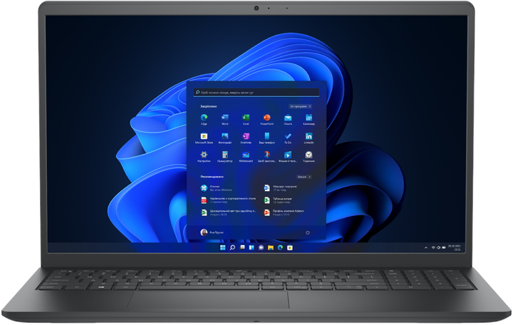Laptop Dell Vostro 3520 (N3409PVNB3530EMEA01) Black - obraz 1