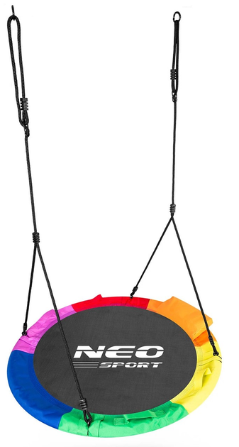Huśtawka Neo-Sport Bocianie gniazdo Swingo 105 cm (5903890625337) - obraz 1