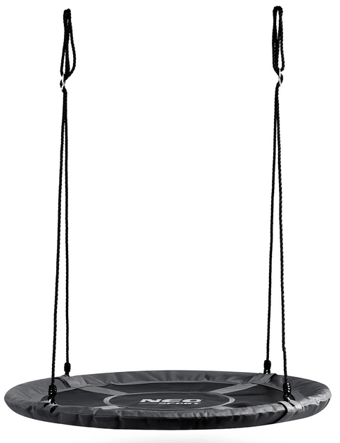 Huśtawka Neo-Sport Bocianie gniazdo Swingo 100 cm Szara (5903890627133) - obraz 3