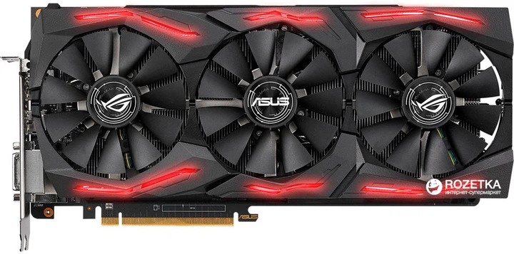Видеокарта Asus PCI-Ex Radeon RX Vega 56 8192MB HBM2 (2048bit