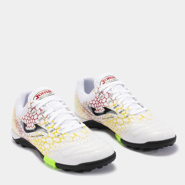 Чоловічі сороконіжки Joma Maxima MAXW2442TF 43 Білий/Чорний (8445954852008) - зображення 2