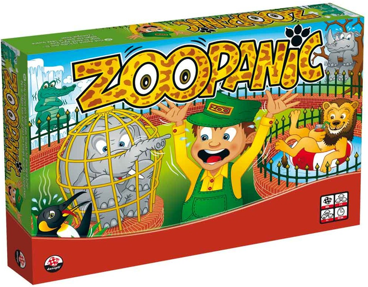 Gra planszowa Danspil Zoo Panic (edycja szwedzka) (101103) (5711699140421) - obraz 1