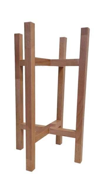 Підставка під вазон з натурального дерева покрита лаком WoodDecor низька - Фото 2 Підставка під вазон з натурального дерева покрита лаком WoodDecor низька - зображення 2