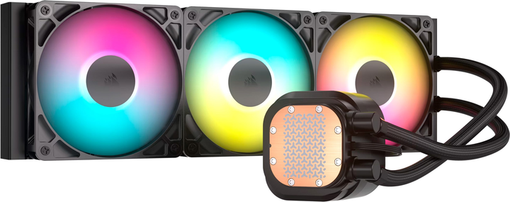 System chłodzenia wodą Corsair Nautilus 360 RS ARGB Black (CW-9060093-WW) - obraz 3