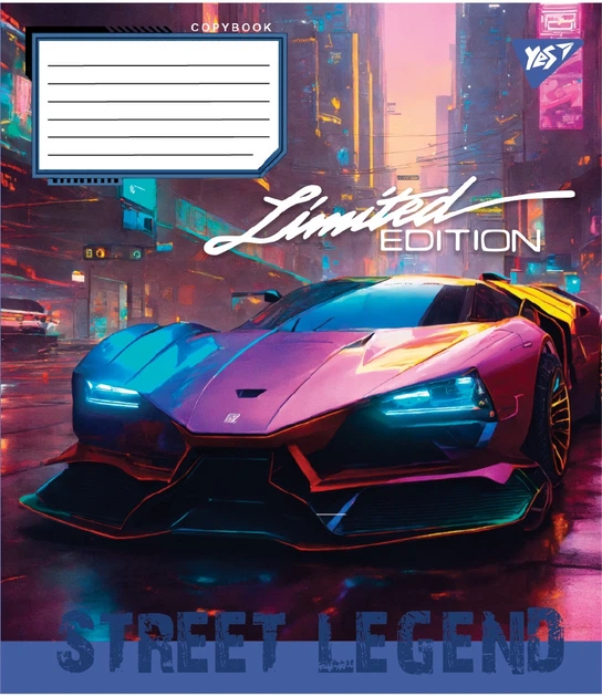 Набор тетрадей ученических общих Yes Sreet legend А5 48 листов в клетку 10 шт (767911) - изображение 6