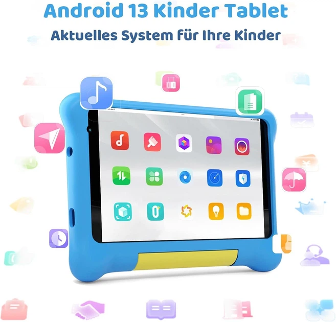 Планшет 7" Fullant TK707 2+3/32Gb 4 ядра Android 13 Black - изображение 3