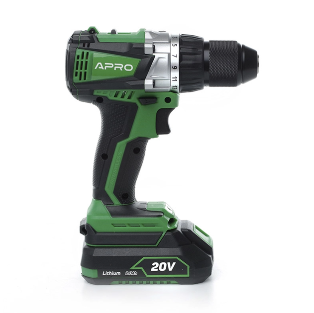 Шуруповерт аккумуляторный Apro 20DB (895033) 2100 об./мин, 20 B - Фото 5 Шуруповерт аккумуляторный Apro 20DB (895033) 2100 об./мин, 20 B - изображение 5
