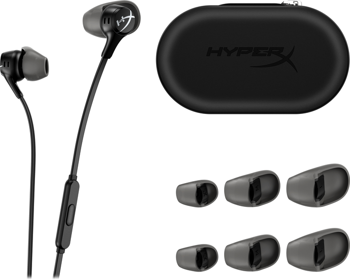 Навушники HyperX Cloud Earbuds II Black (70N24AA) - Фото 3 Навушники HyperX Cloud Earbuds II Black (70N24AA) - изображение 3