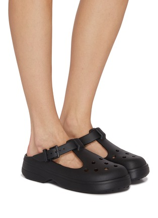 Жіночі Крокс сандалі Мері Джейн Чорні Crocs Classic Mary Jane Black (39-40, чорний) - Фото 3 Жіночі Крокс сандалі Мері Джейн Чорні Crocs Classic Mary Jane Black (39-40, чорний) - изображение 3