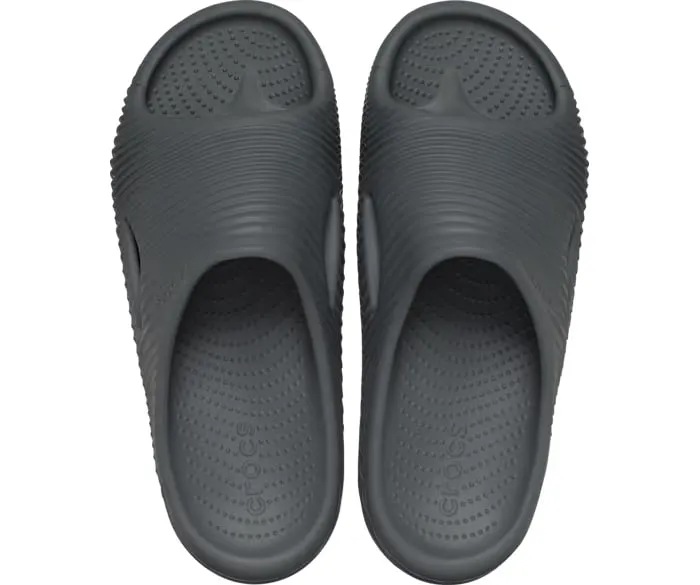 Чоловічі шльопанці Меллоу Чорні Crocs Mellow Tide Recovery Slide Slate Grey (46-47, чорний) - зображення 2