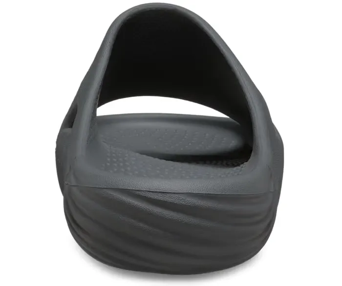 Чоловічі шльопанці Меллоу Чорні Crocs Mellow Tide Recovery Slide Slate Grey (46-47, чорний) - зображення 3