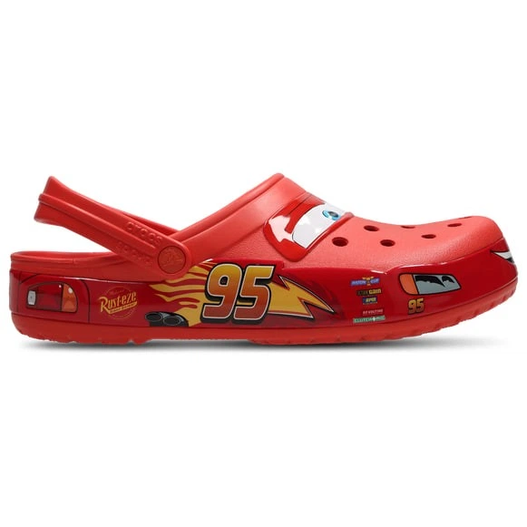 Чоловічі крокси Червоні Маквін Crocs Crocband Lightning McQueen (44-45, червоний) - Фото 3 Чоловічі крокси Червоні Маквін Crocs Crocband Lightning McQueen (44-45, червоний) - изображение 3