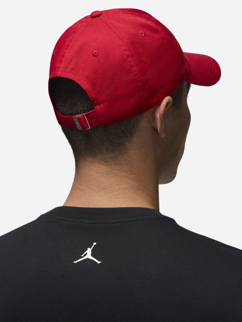 Czapka z daszkiem bejsbolówka Nike U J Club Cap Us Cb Wsh Jm HQ1963-687 L/XL Czerwona - obraz 2