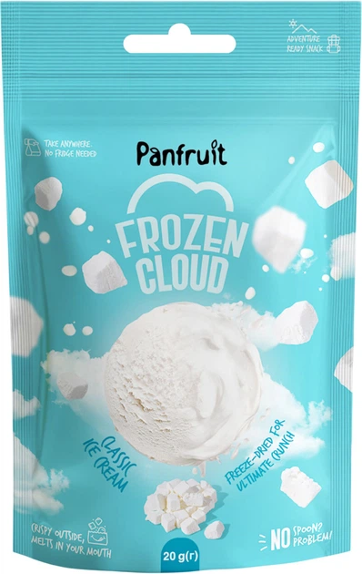 Морозиво сублімоване пломбір Panfruit 20 г (4820195680957) - зображення 1