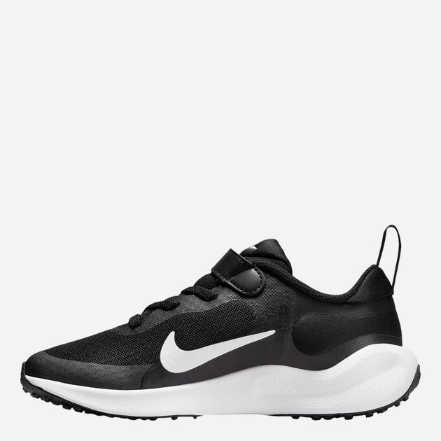 Buty sportowe chłopięce na rzepy Nike Revolution 7 (Psv) FB7690-003 26 Czarne - obraz 3
