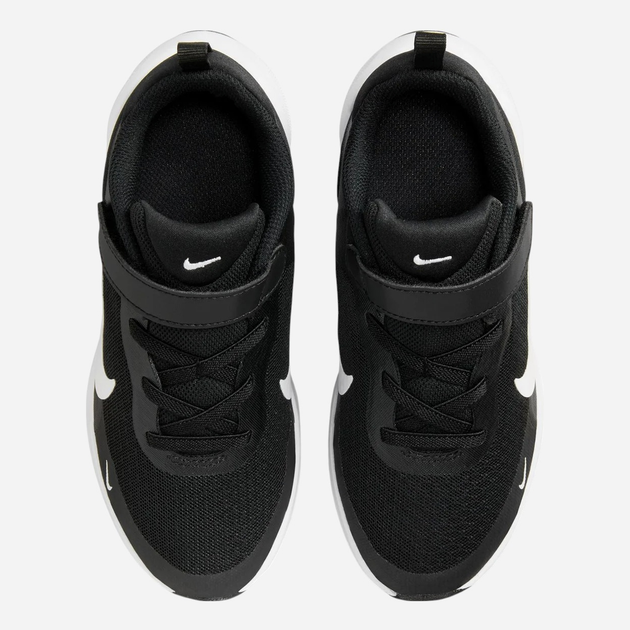 Buty sportowe chłopięce na rzepy Nike Revolution 7 (Psv) FB7690-003 28.5 Czarne - obraz 4