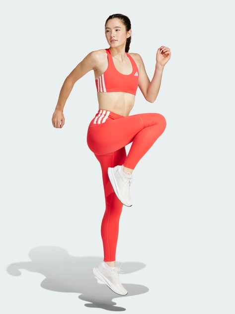 Спортивный топ для фитнеса женский Adidas Performance JI8047 M (A-B) Semi lucid red (4067891301933) - Фото 3 Спортивный топ для фитнеса женский Adidas Performance JI8047 M (A-B) Semi lucid red (4067891301933) - изображение 3
