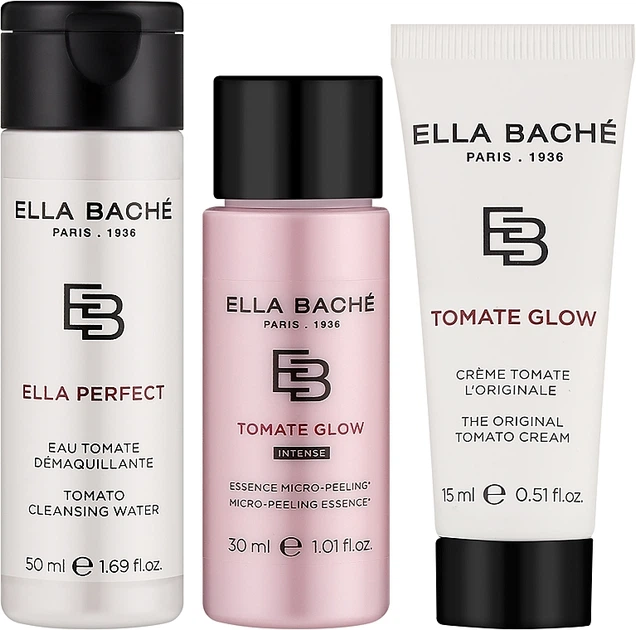Набір “Сяйво” - Ella Bache (essensce/30ml + f/cr/15ml + cl/50ml + bag/1pcs) (1393359-27652200) - изображение 3
