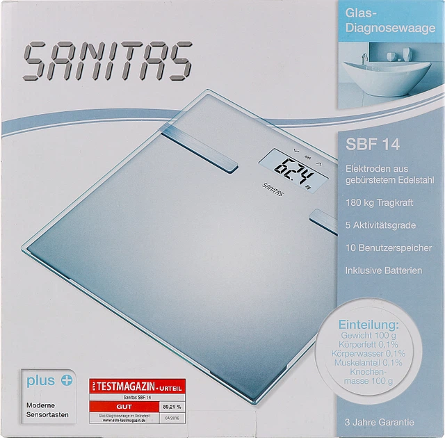 Весы диагностические, SBF 14, серые - Sanitas * (1001296-27074369) - изображение 2