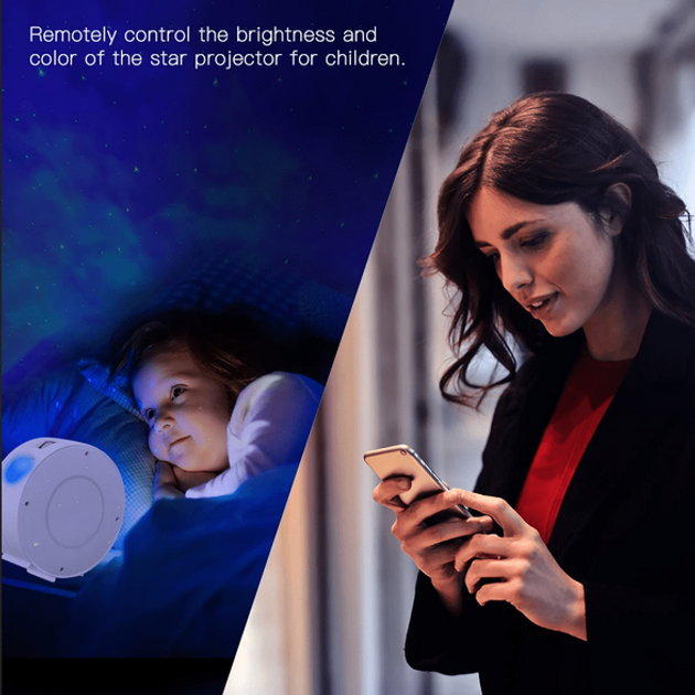 Проектор зоряного неба Moes Tuya LED RGB + Laser Wi-Fi (5902135154168) - зображення 7