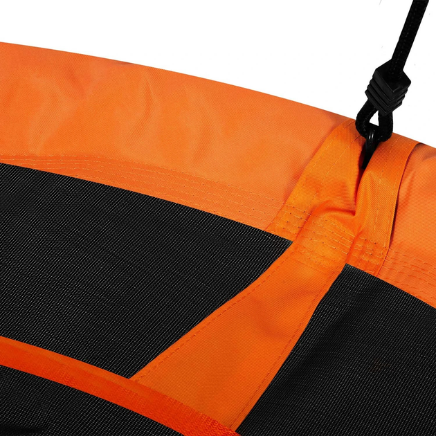 Huśtawka Neo-Sport Bocianie gniazdo Swingo 95 cm XXL Pomarańczowa (5903890617622) - obraz 3
