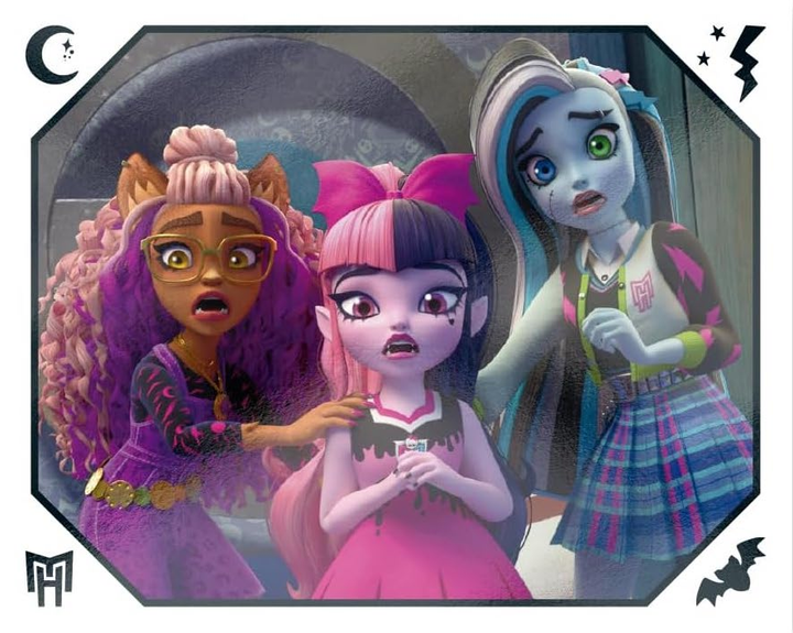 Zestaw kart kolekcjonerskich Panini Monster High - Display of 50 Packs Stickers 105905 (8051708007848) - obraz 9
