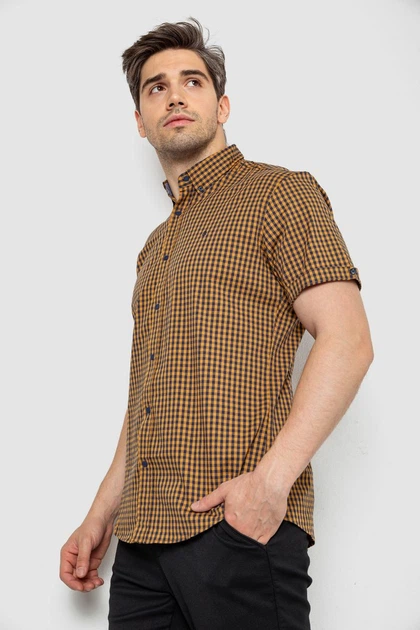 Рубашка AGER XXXL Горчичный 214R4564-2 - изображение 3