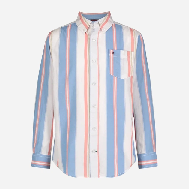 Подростковая рубашка для мальчиков Tommy Hilfiger 94267465 152 см Разноцветная (1159837080) - Фото 1 Подростковая рубашка для мальчиков Tommy Hilfiger 94267465 152 см Разноцветная (1159837080) - изображение 1