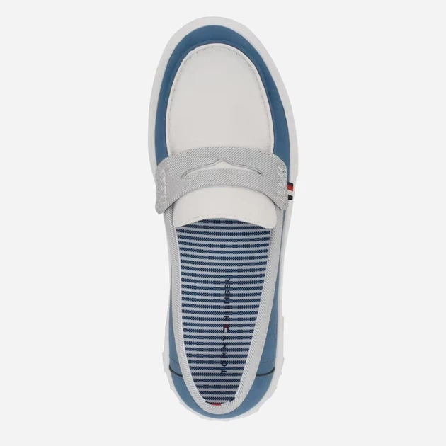Женские мокасины Tommy Hilfiger 283723397 42 Синий/Белый (1159837288) - изображение 4